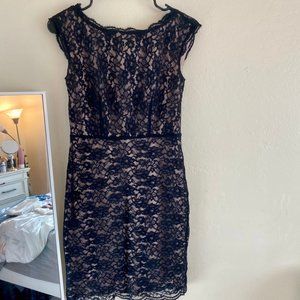 Like New Black Lace Sleeveless Dress